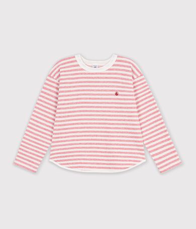Lang&auml;rmeliges Kinder-T-Shirt mit Streifen