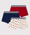 3er-Set Boxershorts aus Baumwolle für Jungen variante 1