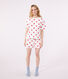 Kurz-Pyjama aus Baumwolle für Damen