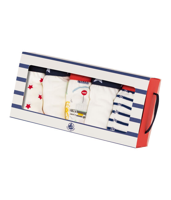 Set mit 5 Boxershorts für kleine Jungen variante 1