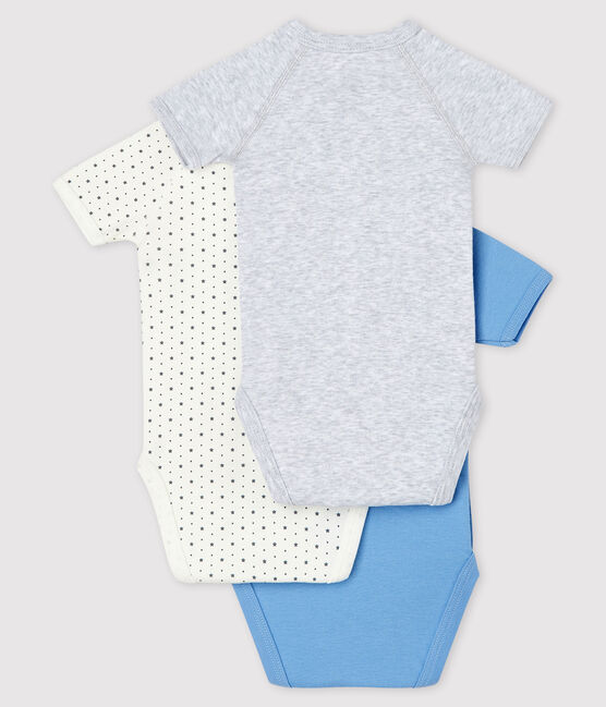 3er-Set kurzärmelige Baby-Bodys aus Bio-Baumwolle im Kimono-Schnitt variante 2