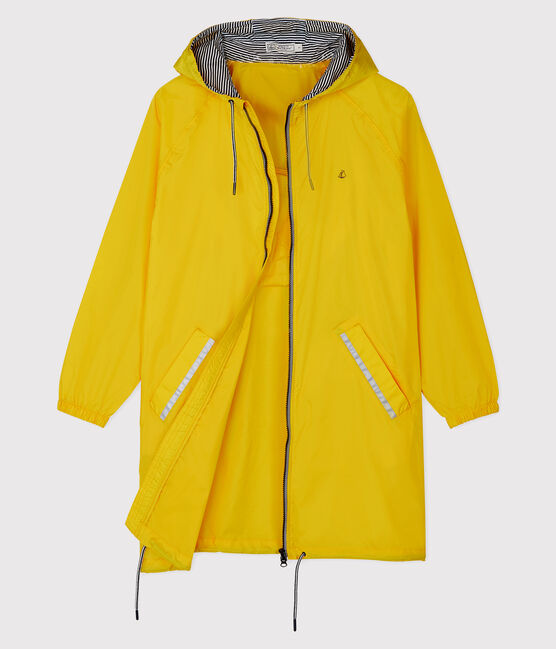 Lange Windjacke für Damen gelb JAUNE