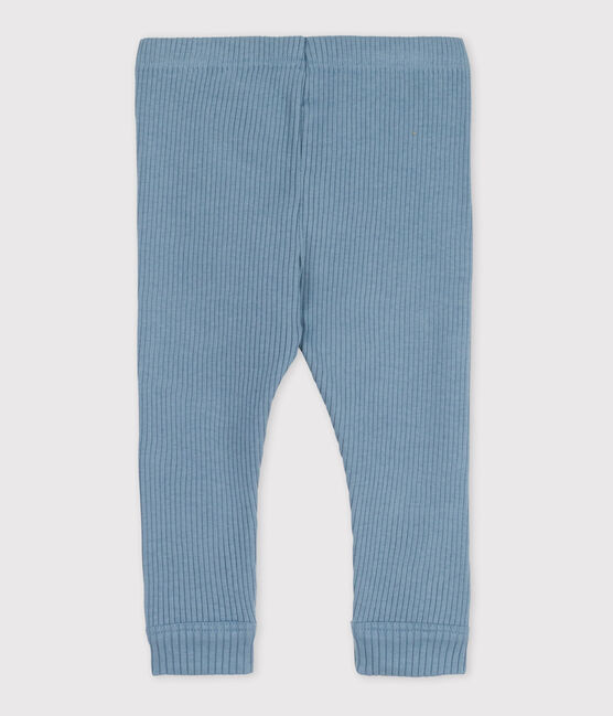Baby-Leggings aus Rippstrick blau ROVER