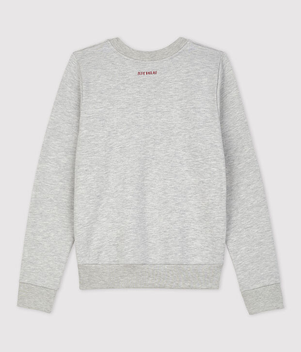 Sweatshirt aus Molton Damen BELUGA CHINE