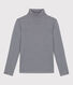 Rollkragenshirt aus Baumwolle für Damen