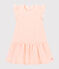 Ärmelloses Baby-Strickkleid für Mädchen rosa FLEUR/rosa COPPER