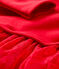 Baby-Kleid aus Molton und Tüll rot TERKUIT