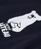 Baby-Sweatshirt aus Molton blau SMOKING