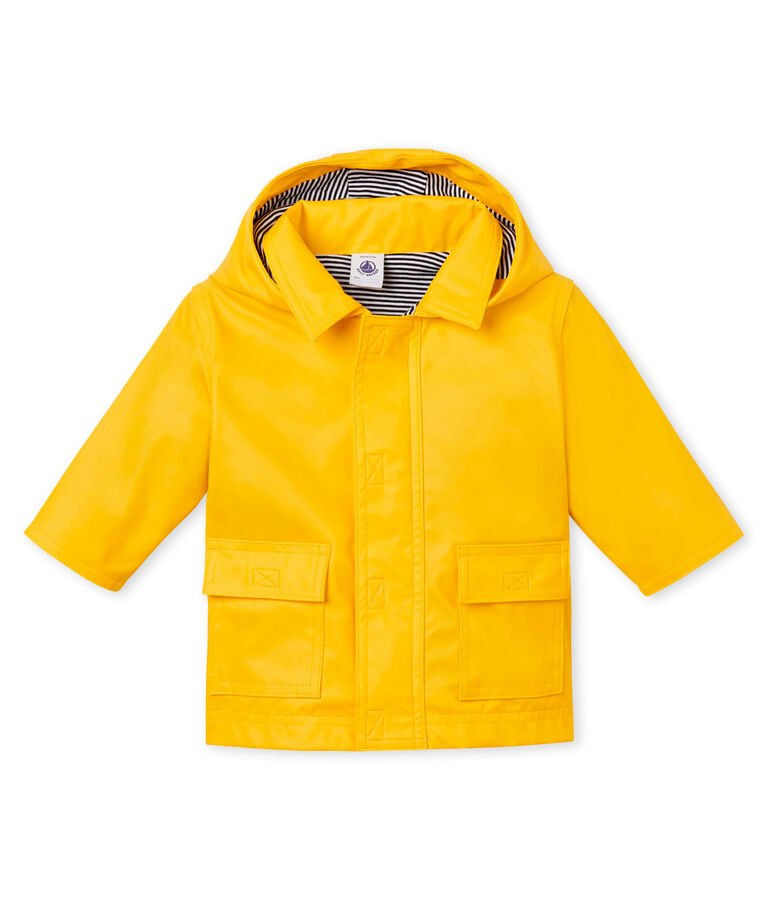 Ikonische Baby-Regenjacke Unisex gelb JAUNE