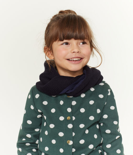 Kinder-Schlauchschal, unisex blau SMOKING