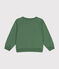 Kinder-Sweatshirt aus Molton für Jungen grün PALMERAIE
