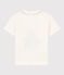 Kurzärmeliges Kinder-T-Shirt aus Jersey für Jungen weiss MARSHMALLOW