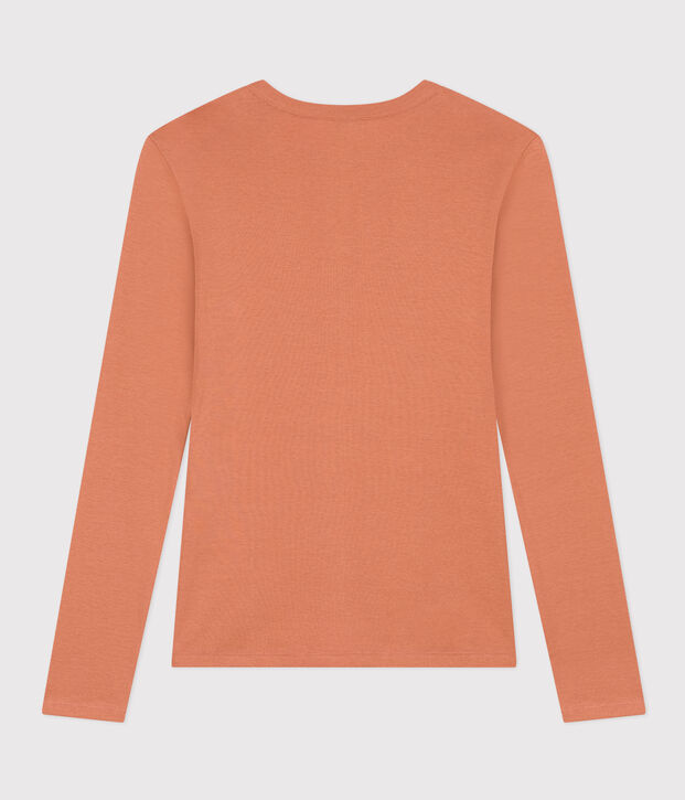 T-Shirt L&rsquo;ICONIQUE aus Baumwolle mit rundem Ausschnitt f&uuml;r Damen rosa