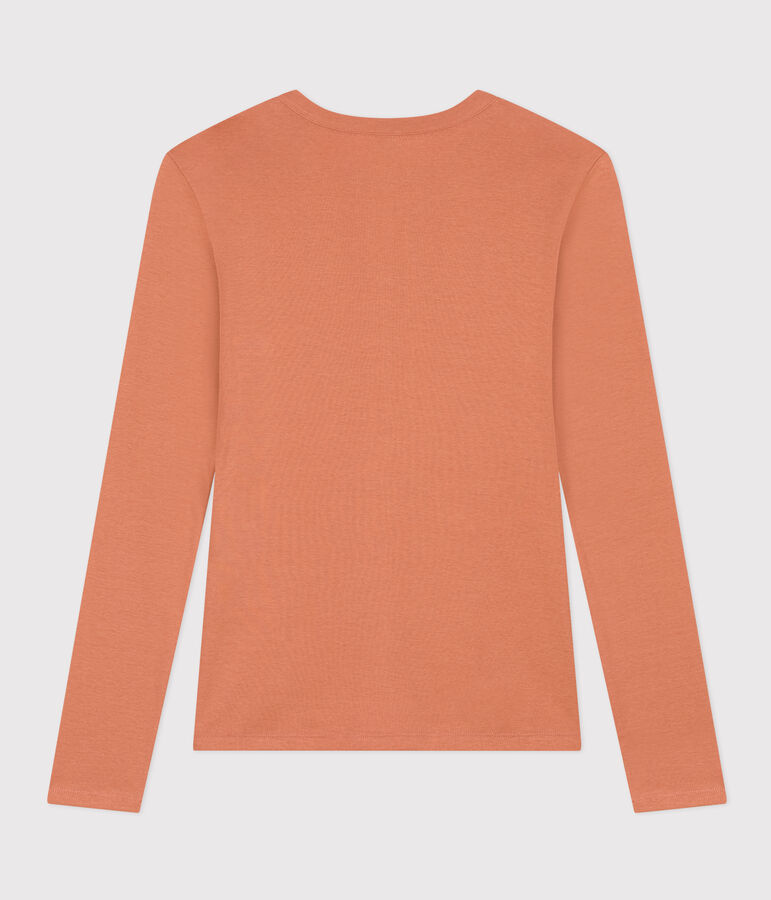 T-Shirt L&rsquo;ICONIQUE aus Baumwolle mit rundem Ausschnitt f&uuml;r Damen rosa