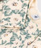 Kinderkleid aus Molton mit Blumenprint für Mädchen weiss AVALANCHE/ MULTICO