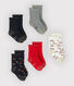 5er-Set Babysocken für Mädchen