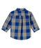 Baby Jungen Karohemd blau LIMOGES/weiss MULTICO