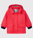 Klassische Baby-Regenjacke für Mädchen