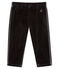 Babyhose aus Samtstrick für Jungen schwarz NOIR
