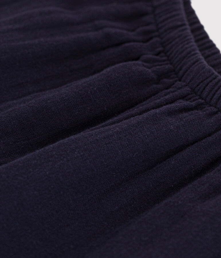 Baby-Hose aus Musselin-Stoff blau