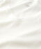 Damen-T-Shirt, leichter Rippstrick weiss MARSHMALLOW