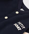 Baby College-Jacke aus Molton. blau SMOKING/ AVALANCHE