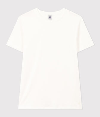 Kurz&auml;rmeliges Damen-T-Shirt L'ICONIQUE aus einfarbigem Rippstrick