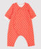 Langer Baby-Overall aus Bio-Baumwolle mit Punktmuster OURSIN/ ECUME