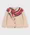 Kinder-Cardigan aus Wolle und Baumwolle für Mädchen TRENCH/ MULTICO