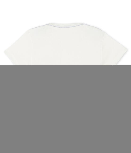 Tee shirt manches courtes bébé garçon weiss MARSHMALLOW CN