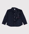 Kinder-Overshirt aus Cord für Jungen blau SMOKING
