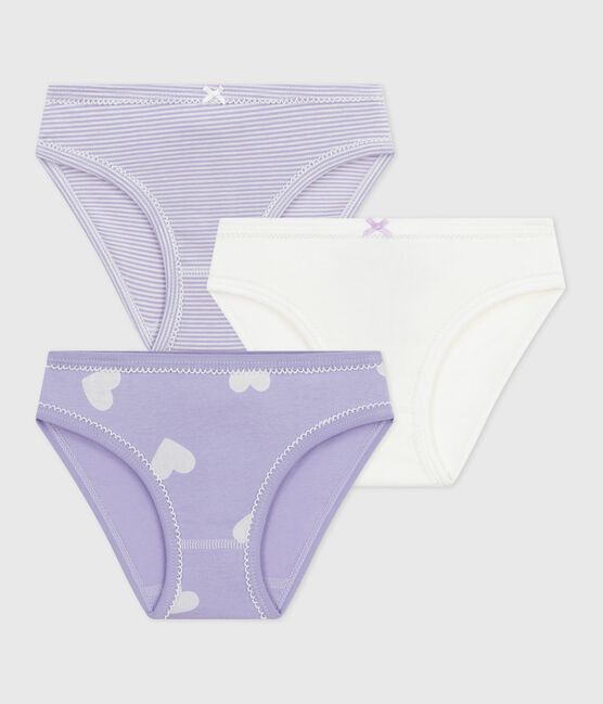 Set Kinder-Slips aus Baumwolle mit Herzmotiv variante 1
