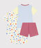 2er-Set Kinder-Kurzpyjamas aus Baumwolle variante 1