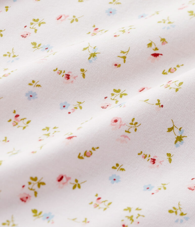 Chemise de nuit fille &agrave; imprim&eacute; petites fleurs rosa/vielfarbig