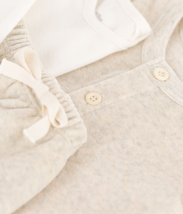 Baby-Set inkl. Body aus Nicki MONTELIMAR CHINE