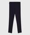 Kinder-Hose im Leggings-Stil aus Molton blau SMOKING