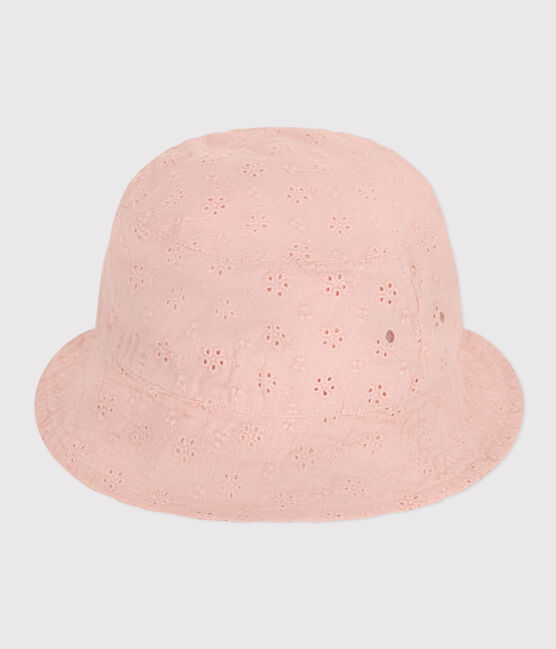 Fischerhut aus englischer Stickerei, rosa, Kinder/Mädchen rosa SALINE