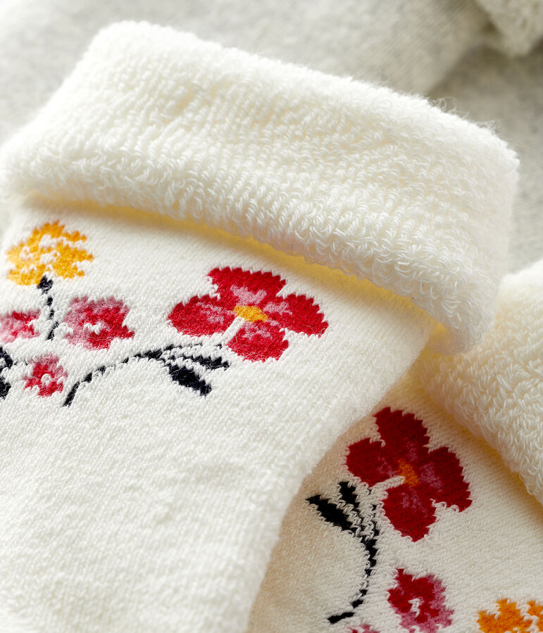 Set mit 2 Paar Baby-Socken vielfarbig