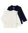 2er-Set langärmelige Baby-T-Shirts für Mädchen variante 2