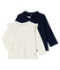 2er-Set langärmelige Baby-T-Shirts für Mädchen