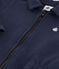 Langer Baby-Overall aus dickem Jersey blau SMOKING