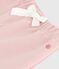 Baby-Hose aus einfarbiger Baumwolle rosa JOLI