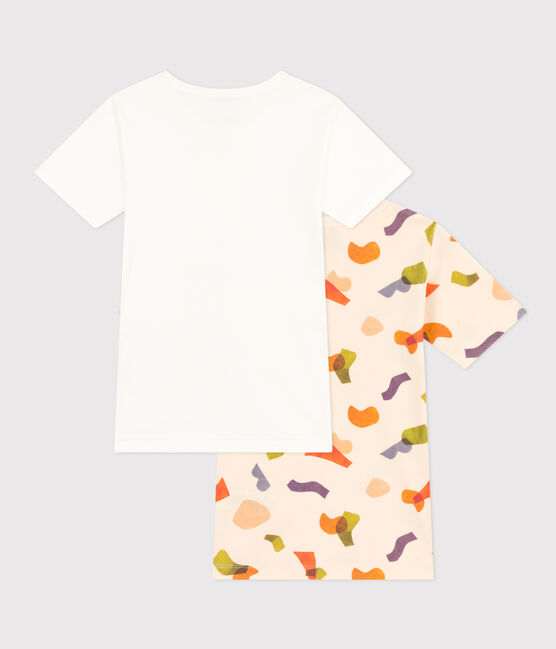 2er-Set Kurzärmelige Kinder-T-Shirts aus Baumwolle variante 1