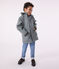 Klassische Kinder-Regenjacke für Mädchen und Jungen grün THUYA