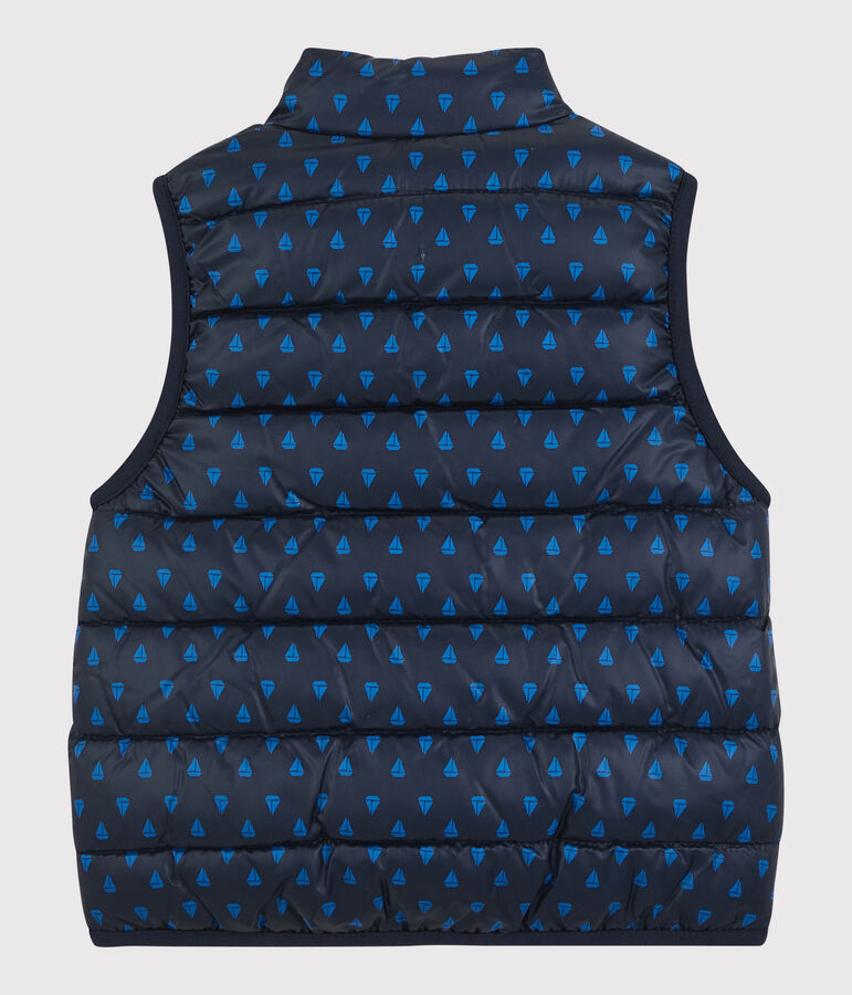 Wendbarer Baby-Anorak. blau/blau