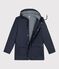 Ikonische Regenjacke Damen/Herren blau SMOKING