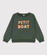 Sweatshirt mit Printmotiv aus Molton