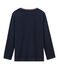 Langärmliges T-Shirt für Jungen blau SMOKING