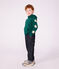 Kinder-Kapuzensweatshirt aus einfarbiger Baumwolle TREE