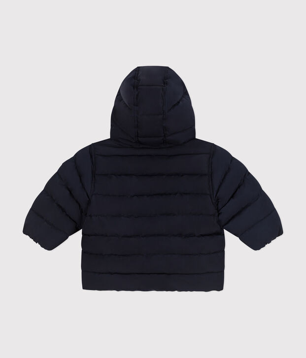 Baby-Anorak mit Fleece-Futter blau